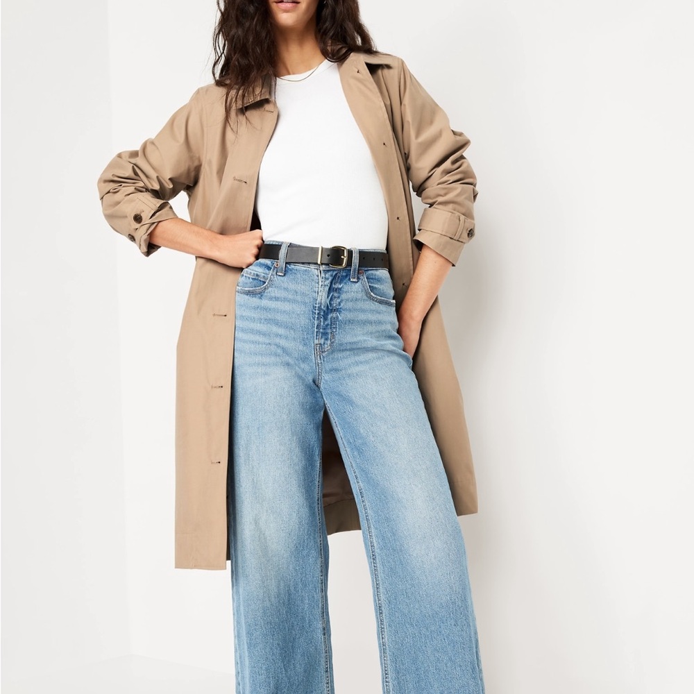 Old Navy Tan Trench Coat